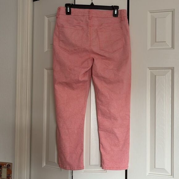 NYDJ Paisley Print Ankle Jeans - Picture 4 of 6